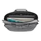 Solo New York Re:new Polyester Briefcase,  Laptop Compatible, Heathered Gray (UBN127-10)
