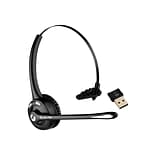 Delton Wireless Noise-Canceling Mono Headset, Over-the-Head, Black (DBTHEAD10XBTDL)