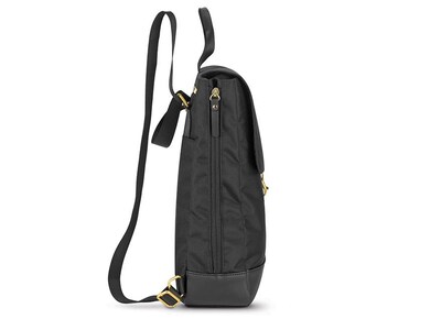 Solo New York Triumph Collection Austin Laptop Tote Backpack, Black Polyester (EXE803-4)