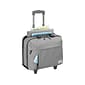 Solo New York Re:Start Laptop Rolling case, Heathered Gray Polyester (UBN915-10)