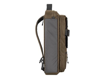 Solo New York Zone Laptop Briefcase/Backpack Hybrid, Khaki Nylon (UBN350-3)