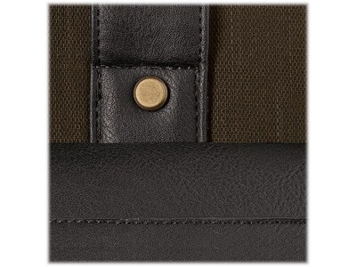 Solo New York Macdougal 17.3" Vinyl Rolling Laptop Bag, Olive (EXE935-3)