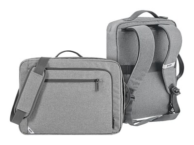 Solo New York Utilize 15.6" Laptop Hybrid Backpack, Heathered Gray Polyester (UBN762-10)