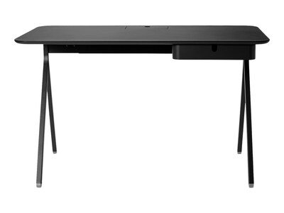 Poppin The Key-to-Success 48 MDF Table, Black (107992)