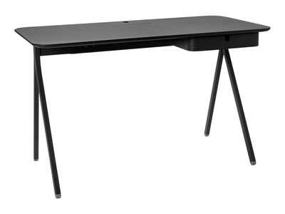 Poppin The Key-to-Success 48" MDF Table, Black (107992)