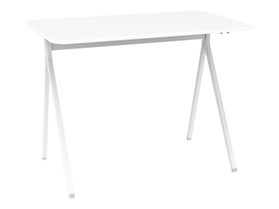 Poppin The Key-to-Success 40" MDF Table, White (107773)