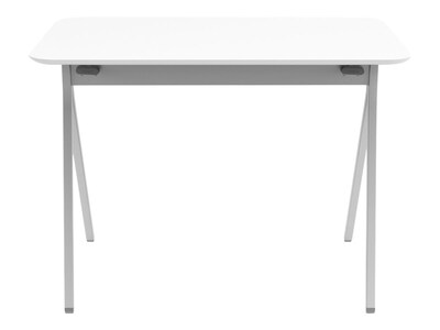 Poppin The Key-to-Success 40" MDF Table, White (107773)