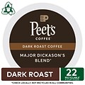 Peets Coffee Major Dickasons Blend Coffee Keurig® K-Cup® Pods, Dark Roast, 22/Box (6547)