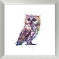 Amanti Art Framed Art Print Owl by Veebee 18W x 18H Frame Dark Bronze (DSW3910662)