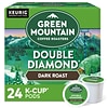 Green Mountain Double Diamond Coffee, Keurig K-Cup Pods, Dark Roast, 24/Box (4066)