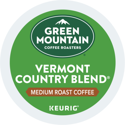 Green Mountain Vermont Country Blend Coffee Keurig® K-Cup® Pods, Medium Roast, 24/Box (6602)