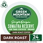 Green Mountain Sumatra Reserve Coffee, Dark Roast, 0.40 oz. Keurig® K-Cup® Pods, 24/Box (4060)