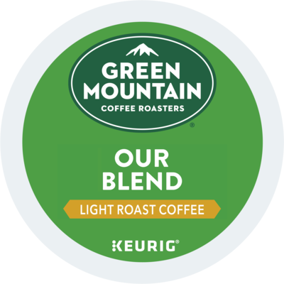 Green Mountain Our Blend Coffee, Light Roast, 0.33 oz. Keurig® K-Cup® Pods, 24/Box (6570)