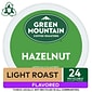 Green Mountain Hazelnut Coffee, Keurig® K-Cup® Pods, Light Roast, 24/Box (6792)