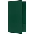 LUX Legal Size Folders, Standard Two Pockets, Green Linen, 50/Pack (LF118DDP10050)