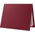 LUX Certificate Holders, 9 1/2 x 11, Burgundy Red Linen, 250/Pack (CHEL185DB100250)