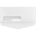 LUX #10 Bottom Flap Window Envelopes (4 1/8 x 9 1/2) 50/Pack, 24lb. White, Machine (10WBF-24WMI-50)