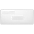 LUX #9 Double Window Envelopes (3 7/8 x 8 7/8) 250/Pack, 24lb. White (9DW-24W-250)