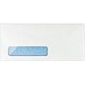 LUX #10 Window Envelopes (4 1/8 x 9 1/2) 50/Pack, 24lb. White w/ Blue Wesco Sec. Tint (10W-MST-50)