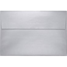 LUX A8 Invitation Envelopes (5 1/2 x 8 1/8) 500/Pack, Silver Metallic (4885-06-500)