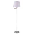Kenroy Home Incandescent Floor Lamp Brushed Steel Finish (32661BS)