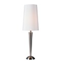 Kenroy Home Incandescent Table Lamp Brushed Steel Finish (32956BS)