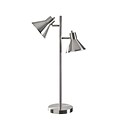 Kenroy Home Incandescent Table Lamp Brushed Steel Finish (33075BS)