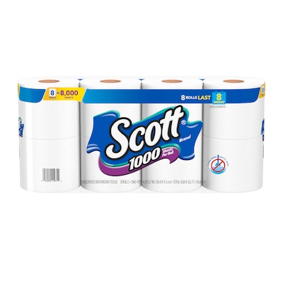 SKILCRAFT Kitchen Roll Paper Towel, 1-Ply, 13.63 x 22.25, 85 Towels/Roll,  30 Rolls/Box, GSA 8540011699010