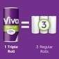 Viva Choose-A-Sheet Signature Cloth Kitchen Roll Paper Towels, 1-Ply, 156 Sheets/Roll, 6 Rolls/Pack (53353)