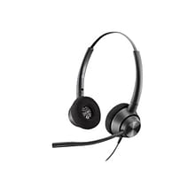 Poly Encorepro 320 QD Stereo Headset, Over-the-Head, Black (214573-01)