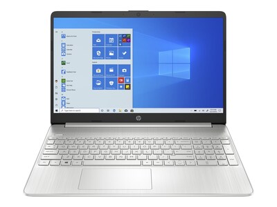 HP 15-ef1020nr 15.6 Notebook, AMD Ryzen 3 3250U, 8GB Memory, 256GB SSD, Windows 10 (9MW69UA#ABA)