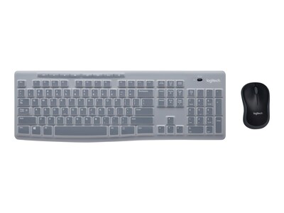 Logitech MK270 Wireless Combo for Education with Protective Keyboard Cover and Mouse, Black (920-010025)