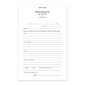 Custom Referral Report Form Slips, 5-1/2" x 8-1/2", 100 Sheets per Pad