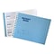 Custom Carbonless Unnumbered Blue Receipt Books, 4-3/4" x 2-3/4", 500 Receipts per Book