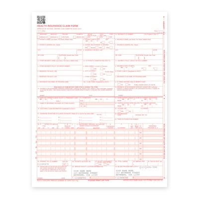 Custom Carbonless CMS Forms, 8-1/2" x 11", 100 Sheets per Pad