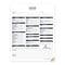 Custom 2-Part Numbered Charge Slip Forms, 8-1/2 x 11, 1000 Sets per Pack