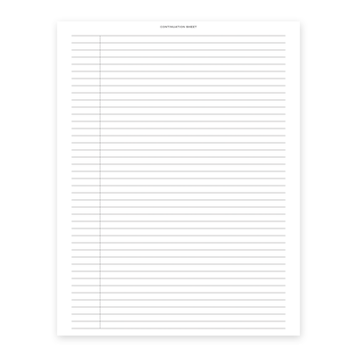 Custom Progress Notes, 8-1/2 x 11, 60# White Stock, 250 Sheets per Pack