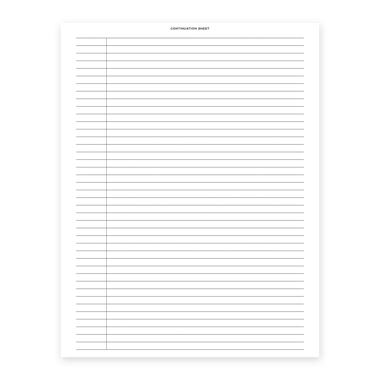 Custom Progress Notes, 8-1/2 x 11, 60# White Stock, 250 Sheets per Pack