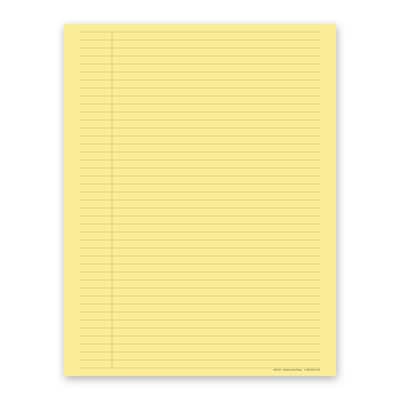 Custom Continuation Notes, 8-1/2 x 11, 500 Sheets per Pack