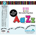 Barker Creek Neon 2 Letter Pop Out, All Age