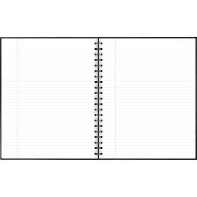 Cambridge 1-Subject Professional Notebook, 8.5 x 11, Wide Ruled, 96 Sheets, Black (06100)
