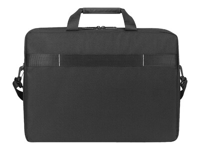 Solo New York Gravity Notch Laptop Briefcase, Gray/Black Polyester (GRV330-4)
