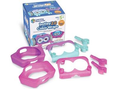 Learning Resources Botley 2.0 Plastic Wrap Set, Assorted Colors (LER2955)