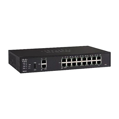 Cisco™ RV345 Rack Mountable Gigabit VPN Router, 18-Port