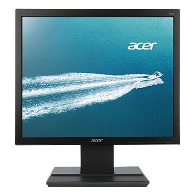 Acer V176L UM.BV6AA.002 17 LCD Monitor, Black