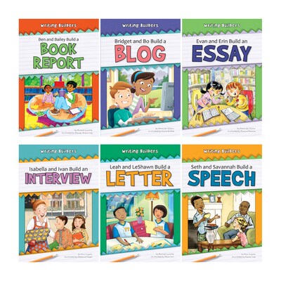 Norwood House Press A Complete Set 1: Writing Builders, Paperback, 6 Books (NW-WBPB1)