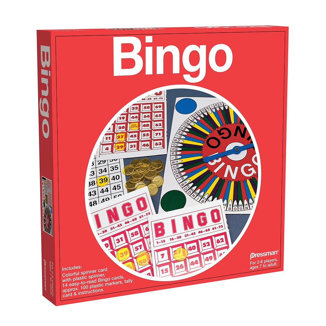 Pressman Toys, Bingo (PRE190506) | Quill.com