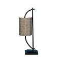 Fangio Lighting m.r. Lamp & Shade Incandescent Table Lamp, 5.72H, Bronze (W-m.r.1551)