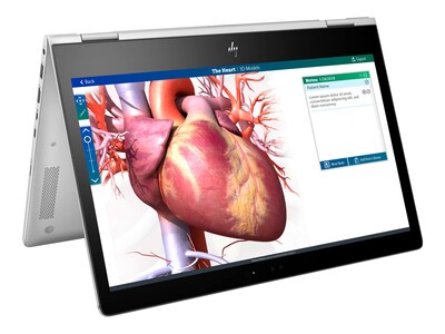 HP EliteBook x360 1030 G2 13.3" Refurbished Notebook, Intel i7, 8GB Memory, 256GB SSD, Windows 10 Pro (1BS98UT#ABA)