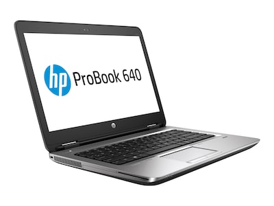 HP ProBook 640 G2 14" Refurbished Notebook, Intel i5, 8GB Memory, 256GB SSD, Windows 10 Pro (V1H09UT)